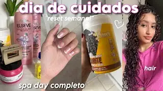 dia de cuidados: spa day, banho premium, cabelo e reset semanal🎀