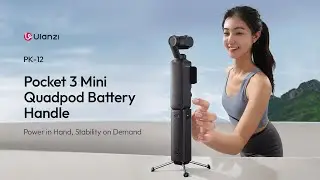 Introducing Ulanzi PK-12 Mini Quadpod Battery Handle for Pocket 3