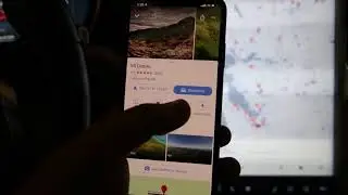 Tesla Model S 2016 v9.0 send location from phone