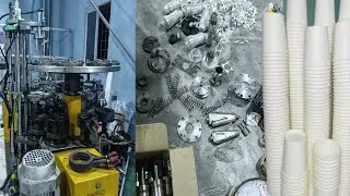 Paper Cup Machine Mold Change | Full Die Setting and Configuration Guide 🛠️ gopi technical repairing