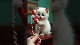 This Kitten's Phone Call Will Make You Laugh!