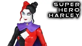 DC Designer Series SUPER HERO HARLEY QUINN Amanda Conner Action Figure Toy Review