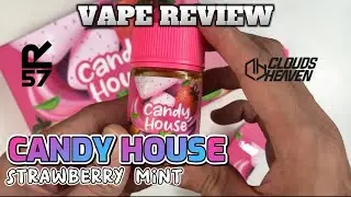 CANDY HOUSE STRAWBERRY MINT BY R57 X CLOUDS HEAVEN | SI PALING PERMEN BGT...