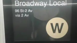 NYC Subway Fail: W Train announcement fail