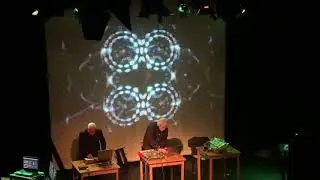 Bert Barten en Pieter Nooten op Talking Trees Tribe party