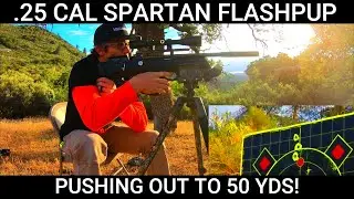 THE LAST RIDE FOR THE SPARTAN FLASHPUP: 50 YARD SUNRISE PLINKING SESSION! BEST HATSAN PCP BULLPUP