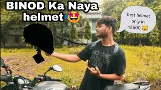 Binod Ka Naya helmet | STUDDS Thunder D4 Decor with mirror visor Just in 1600rs | Street pilot