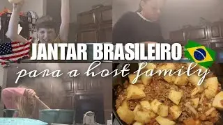 Fiz comida brasileira para a host family 🇺🇸 | INTERCÂMBIO • Au Pair