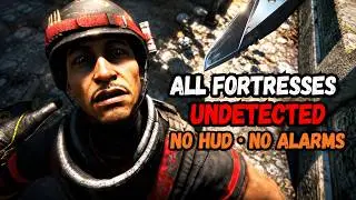 Far Cry 4 - ALL Fortresses (No HUD, No Alarms, No Damage, Undetected, Stealth Kills)