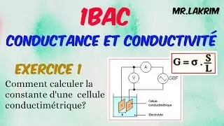 1Bac-Conductance et conductivité-Exercice 1