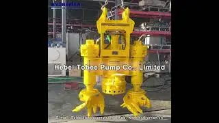 Hydroman&reg; THY35A Hydraulic Submersible Agitator Sand Pump #slurrypump #waterpump #pumps #mudpump