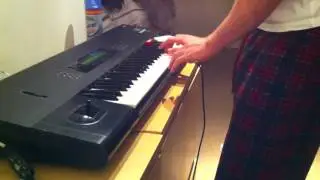 Korg M1 Synth 80s 90s 00s dance riffs