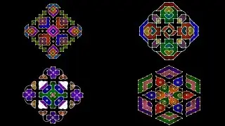 Sankranthi muggulu | pongal rangoli designs |chukkala muggulu |muggulu designs #rangoli #muggulu 