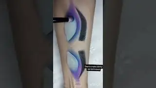 eye to create colorful eye look tutorial ✨😍#viral #viralshort #makeup #eyemakeup  #shortsvideo