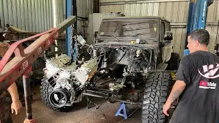 Que Paso en el Taller? Cap 65 V8 Swap 6.0L Jeep LJ