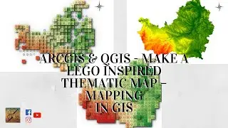ArcGIS и QGIS &mdash; создание тематической карты по мотивам Lego &mdash; картографирование в ГИС
