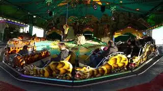 Dschungel-Train - Scheele Cassler Freyheit (Innenstadt Kirmes) 2017 Full HD offride (Mack)