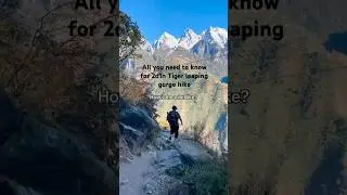 Prep for 2d1n hike at Tiger Leaping Gorge, including how the toilets are like🚽⛰️ #yunnan #hiking
