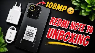 📦 Xiaomi Redmi Note 14 Unboxing – 8/256GB Midnight Black | Price in Thailand & Hands-On Review