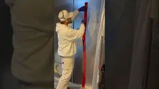 How to install a zip wall zipper onto a plastic wall