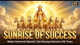 Powerful Surya Mantra for Success & Energy | Om Suryaya Namaha 108 Times (Makar Sankranti Special)