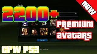 🌈 [PS3/CFW] Avatars Pack 2400+ Premium Avatars + Download 🌈