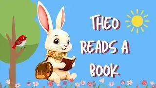 Theo reads a book - fun animated nursery rhyme