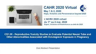CS1.05 - Reproductive Toxicity Studies to Evaluate Potential Neural Tube and Other Abnormalities...