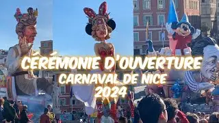 Carnaval de Nice 2024 cérémonie d’ouverture roi de la pop culture