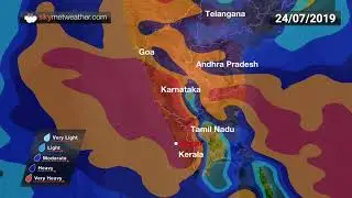Kerala rains forecast for a week, until July 27 | Skymet Weather