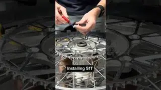 Dirt Bike Rear Sprocket Swap 50T👉🏻51T #DirtBikes