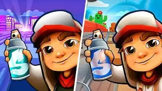 Subway Surfers Iceland 🆚 Subway Surfers Venice, Subway Surfers Map Comparison
