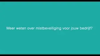 Mistbeveiliging: Houd inbrekers buiten de deur met een mistgenerator