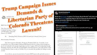 LEAKED PASSWORD FALLOUT: Trump Campaign Makes Demands & Libertarian Party Threatens Lawsuit!