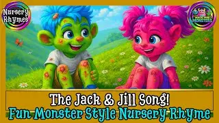 Jack and Jill Song | Nursery Rhyme for Kids | Sing Along | Magic Mini Monsters | #magicminimonsters