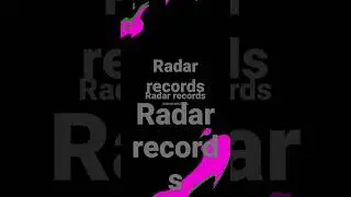 RADAR RECORDS VINHETA