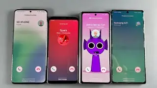 Samsung Note20+ vs S20+ ZFold5 incoming Call Samsung S8