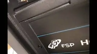 Звук работы БП FSP HYDRO GSM LITE PRO 750W