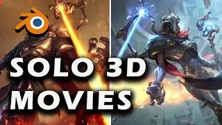 How to Make 3D Animated Movies in Blender (Step-by-Step + AI Workflow)