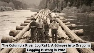 The Columbia River Log Raft: A Glimpse into Oregon's Logging History in 1902
