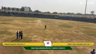 Live Cricket Match | VINAY CHALLENGERS( MPLT20-7 ) vs PHAAB CHAMPS ( MPLT20-7 ) | 14-Nov-24 12:30 PM