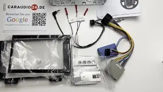 Einbauset Lenkradadapter f&uuml;r Doppel DIN Autoradio in Land Rover Freelander (2004-2006) caraudio24.de