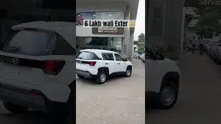 New Hyundai Exter Base Model @ 6 Lakh ONLY 🔥 #shorts #hyundai #exter #thecarshow #youtube #cars