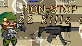 MP5 x TOP Combo Rage Mode! 💥 22 Kill Streak | Mini Militia Pro Gameplay
