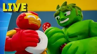 🔴 LIVE Marvel & Star Wars | Play-Doh Minisodes! 💥 Spider-Man, Mandalorian & More! ⚡️ Kids Videos