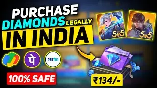 How To Recharge Diamonds In Mobile Legends Or Moba Legends 5v5 In India | Vrin Official Store Hindi