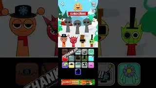 Incredible sprunki spooky beats maker:Horror mix game #like #share #subscribe