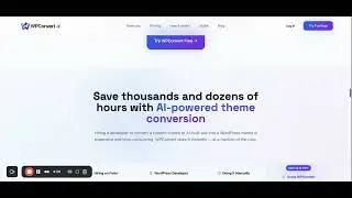 Will you convert your vibe coded AI website to Wordpress theme in 2025?