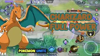 Charizard gameplay,Pokemon Unite #pokemonunite #pakrebo #charizard