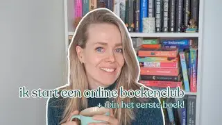 Ik start met een online boekenclub (+ win het eerste boek!) 📚✨🤗